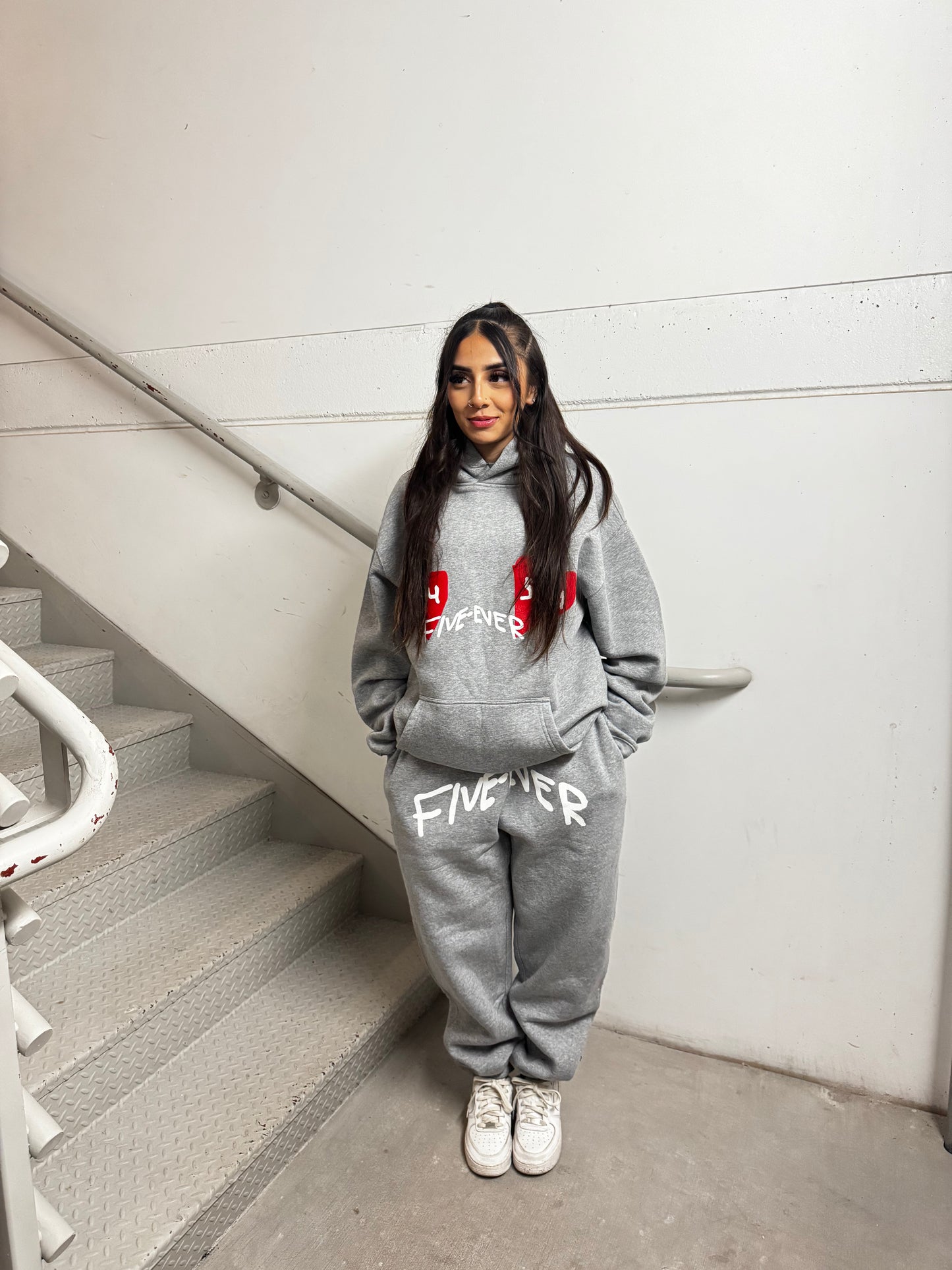 Greater Than 4 - Sweat Set Gray