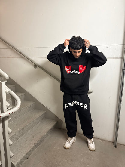 Greater Than 4 - Sweat Set Black
