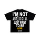 Antisocial Tee